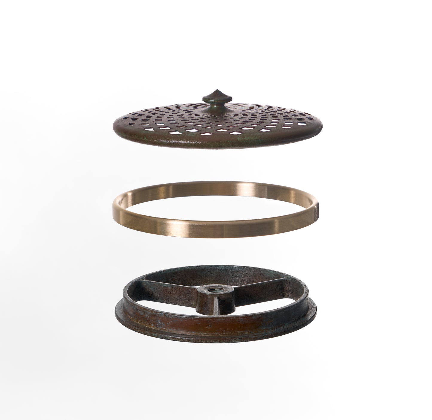 4 INCH WHEEL (PATINA) - Tiffany Reproduction Hardware