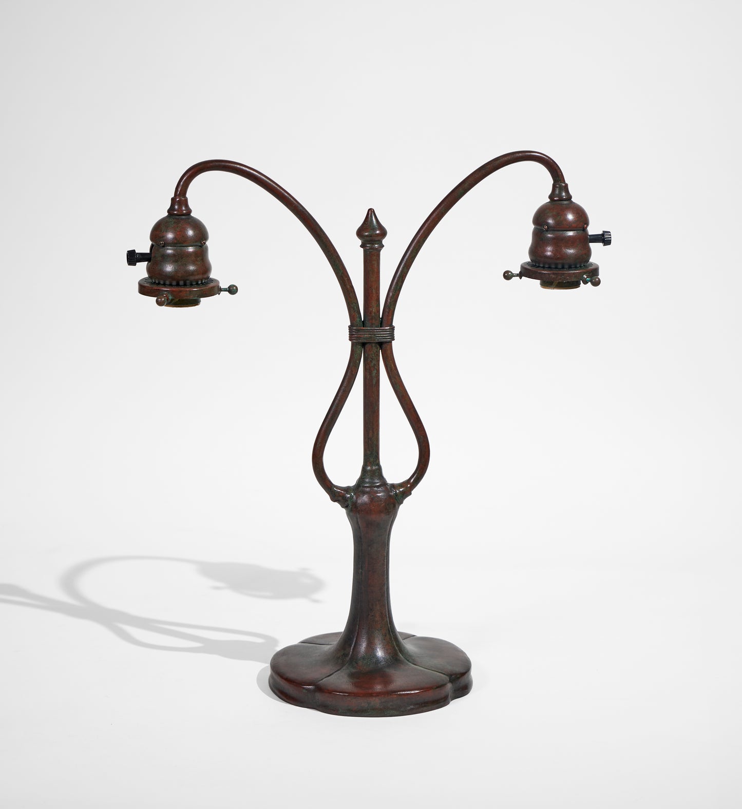 WB Craftsman Double Student Lamp Base - Tiffany Reproduction Hardware