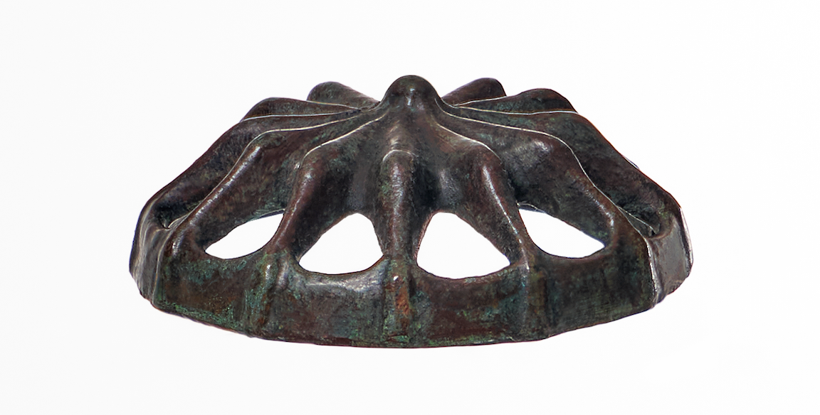 2 INCH SPIDER CAP (PATINA) - Tiffany Reproduction Hardware