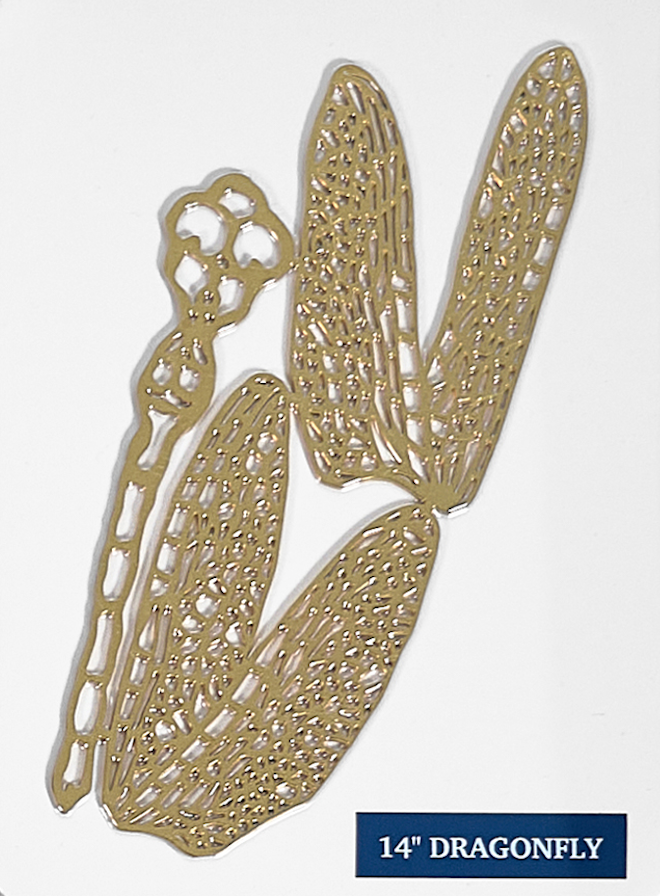14 INCH DRAGONFLY FILIGREE