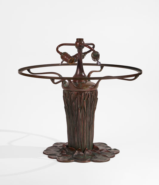 LB Cattail / Lilypad Base - Tiffany Reproduction Hardware