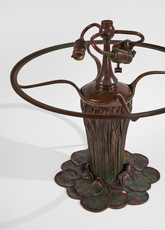 LB Cattail / Lilypad Base - Tiffany Reproduction Hardware