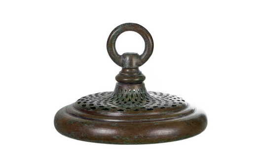 5 INCH TEARDROP HANGING CAP (PATINA)