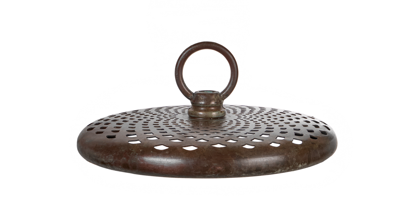 5 INCH FLAT HANGING CAP (PATINA)